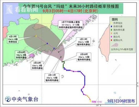 台风最新动态更新，九月三号关注重点