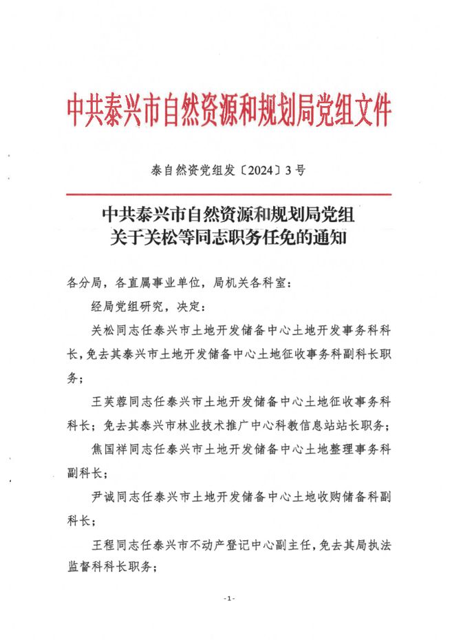 铜梁县自然资源和规划局人事任命最新动态